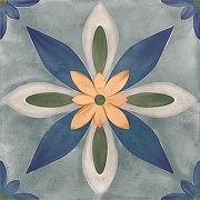 Керамогранит Nanda Tiles Veranda Belia Многоцветный матовая 15x15 см-4