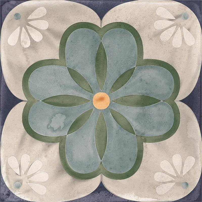 Керамогранит Nanda Tiles Veranda Liena Многоцветный матовая 