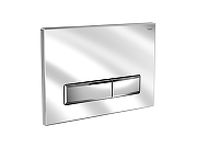 Клавиша смыва Рехау Nova 19102321001 цвет Хром глянцевый-1