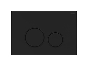 Инсталляция Рехау Novaflow 19101071001 для унитаза с клавишей смыва цвет Черный матовый-2