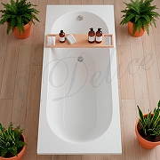 Ванна из искусственного камня Delice Bravo 180х80 DLR330001-G цвет Белый-6