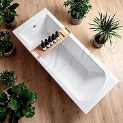 Ванна из искусственного камня Delice Scandi 180х70 DLR330029-G цвет Белый-5