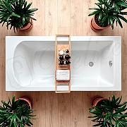 Ванна из искусственного камня Delice Scandi 180х80 DLR330031-G цвет Белый-6