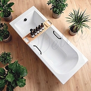 Ванна из искусственного камня Delice Scandi 175х70 DLR330028RB-G цвет Белый-6