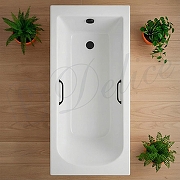 Ванна из искусственного камня Delice Scandi 175х70 DLR330028RB-G цвет Белый-8