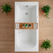 Ванна из искусственного камня Delice Scandi 165х70 DLR330037-G цвет Белый-7