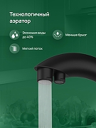 Смеситель для кухни Domaci Ливорно D8649BK цвет Черный матовый-5