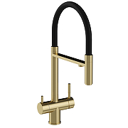 Смеситель для кухни Domaci Ливорно D8644GM цвет Золото матовое-9