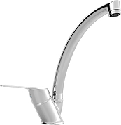 Кухонная мойка Domaci Равенна 78 со смесителем цвет Сталь-6