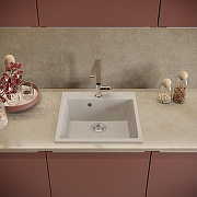 Кухонная мойка Domaci Болонья 50 М-42-003 цвет Бежевый-5