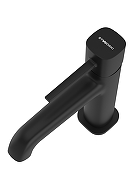 Раковина накладная STWORKI 51 со смесителем цвет Черный матовый-3