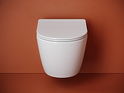 Комплект унитаза с инсталляцией STWORKI CN11001T+510162+230823 цвет Белый с сиденьем Микролифт и клавишей смыва цвет Хром матовый-1