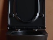 Комплект унитаза с инсталляцией STWORKI CN4009TMB+510162+230823 цвет Черный матовый с сиденьем Микролифт и клавишей смыва цвет Хром матовый-5