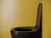 Комплект унитаза с инсталляцией STWORKI CN4008TMB+510162+230823 цвет Черный матовый с сиденьем Микролифт и клавишей смыва цвет Хром матовый-5