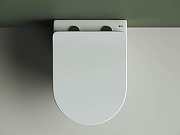 Комплект унитаза с инсталляцией STWORKI CN1804+510162+230823 цвет Белый с сиденьем Микролифт и клавишей смыва цвет Хром матовый-4