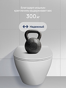 Комплект унитаза с инсталляцией STWORKI Кронборг S28401WH+S28500CR цвет Белый с сиденьем Микролифт и клавишей смыва цвет Хром глянцевый-11