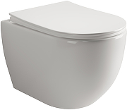 Комплект унитаза с инсталляцией STWORKI CN1805+510162+230823 цвет Белый с сиденьем Микролифт и клавишей смыва цвет Хром матовый-5