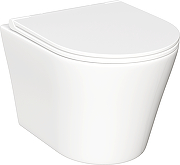 Комплект унитаза с инсталляцией STWORKI INS-693616 цвет Белый с сиденьем Микролифт и клавишей смыва цвет Белый глянцевый-8