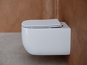 Комплект унитаза с инсталляцией STWORKI Noel+510162+230823 цвет Белый с сиденьем Микролифт и клавишей смыва цвет Хром матовый-2