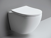 Комплект унитаза с инсталляцией STWORKI INS-693640 цвет Белый с сиденьем Микролифт и клавишей смыва цвет Черный матовый-6