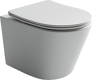 Комплект унитаза с инсталляцией STWORKI CN6000MW+510162+230823 цвет Белый матовый с сиденьем Микролифт и клавишей смыва цвет Хром матовый-7