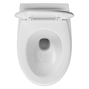 Комплект унитаза с инсталляцией STWORKI 1WH301977+510162+230823 цвет Белый с сиденьем и клавишей смыва цвет Хром матовый-3