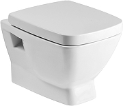 Комплект унитаза с инсталляцией STWORKI 1WH302423+510162+230823 цвет Белый с сиденьем Микролифт и клавишей смыва цвет Хром матовый-1