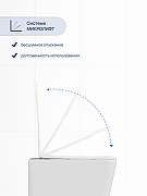 Комплект унитаза с инсталляцией STWORKI Молде S23401WH+S28500CR цвет Белый с сиденьем Микролифт и клавишей смыва цвет Хром глянцевый-10