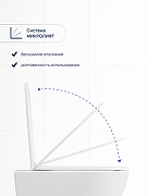 Комплект унитаза с инсталляцией STWORKI Готланд S13401WH+S28500WH цвет Белый с сиденьем Микролифт и клавишей смыва цвет Белый глянцевый-10
