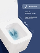 Комплект унитаза с инсталляцией STWORKI Молде S23401WH+S28500GM цвет Белый с сиденьем Микролифт и клавишей смыва цвет Золото матовое-7