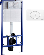 Комплект унитаза с инсталляцией STWORKI CN4002+510162 цвет Белый с сиденьем Микролифт и клавишей смыва цвет Белый матовый-10