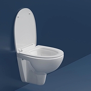 Комплект унитаза с инсталляцией STWORKI 47302100005+510162+230822 цвет Белый с сиденьем Микролифт и клавишей смыва цвет Хром глянцевый-4