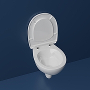 Комплект унитаза с инсталляцией STWORKI 47302100005+510162+230822 цвет Белый с сиденьем Микролифт и клавишей смыва цвет Хром глянцевый-5