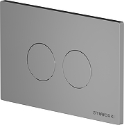 Комплект унитаза с инсталляцией STWORKI Готланд INS-721902 цвет Белый с сиденьем Микролифт и клавишей смыва цвет Хром матовый-11