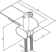 Унитаз STWORKI Готланд S13401WH подвесной с гигиеническим душем со смесителем AM.PM Like F0202600 цвет Белый с сиденьем Микролифт-11