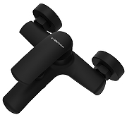 Душевая система STWORKI Гётеборг/Берген S03010BK+S21180BK+S03100BK со смесителем для раковины цвет Черный-14