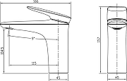 Душевая система STWORKI Молде/Монтре S23010BK+S30180BK+S30180BK со смесителем для раковины цвет Черный-13