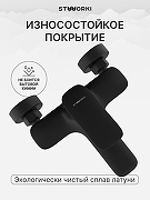Душевая система STWORKI Молде/Хальмстад S23100BK+S15180BK цвет Черный-4