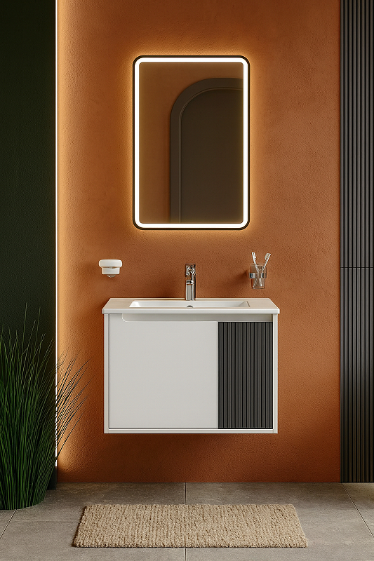 Тумба под раковину STWORKI Мурманск 60 подвесная 