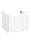 Тумба с раковиной STWORKI Мурманск 60 подвесная цвет Белый-13