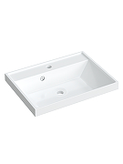 Тумба с раковиной STWORKI Хадстен 60 цвет Белый-2