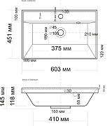 Тумба с раковиной STWORKI Хадстен 60 цвет Белый-4