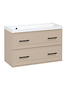 Тумба с раковиной STWORKI Хадстен 100 подвесная цвет Латте-1