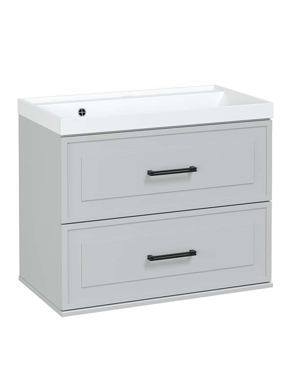 Тумба с раковиной STWORKI Хадстен 80 подвесная 