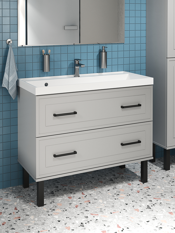 Тумба с раковиной STWORKI Хадстен 100 