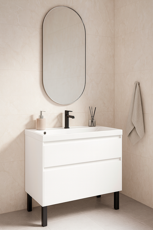 Тумба с раковиной STWORKI Родос 80 