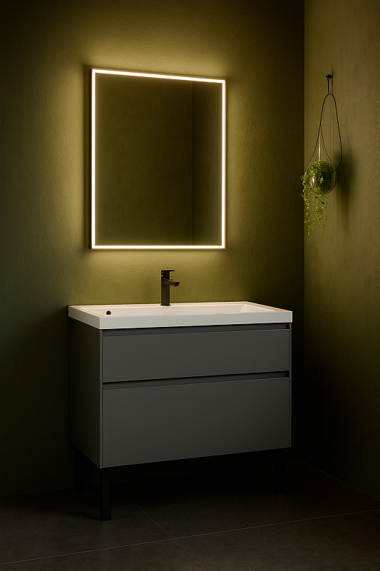 Тумба с раковиной STWORKI Родос 100 