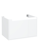 Тумба с раковиной STWORKI Мурманск 70 подвесная цвет Белый-13