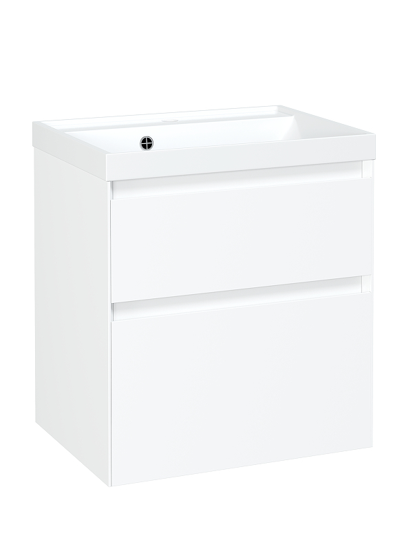 Тумба с раковиной STWORKI Родос 55 подвесная 