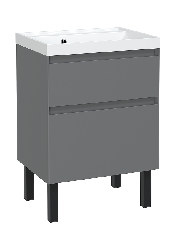 Тумба с раковиной STWORKI Родос 55 